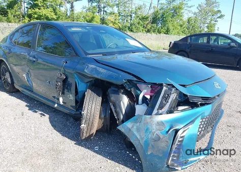 2025 Toyota Camry Xse/Xle/Le/Se z USA, uszkodzony, nr VIN 4T1DAACK3SU612752